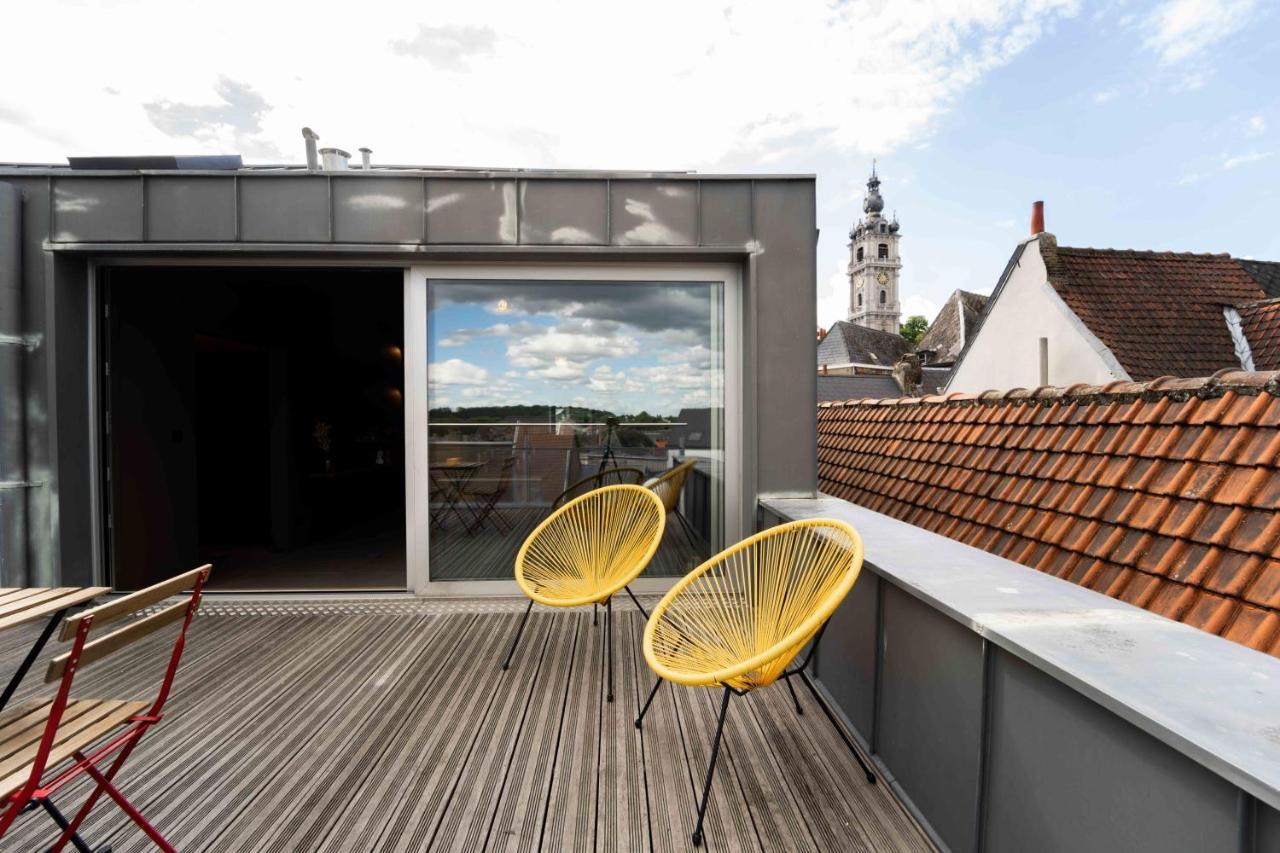 Luxury Penthouse & Terrace - Mons City Center 외부 사진